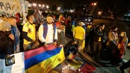 Colombianos radicados en Mar del Plata protestaron contra la violencia en su país