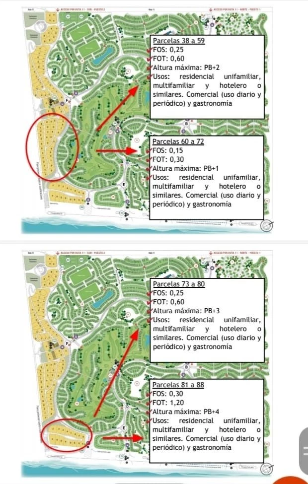 Un mapa de la inversión inmobiliaria en Costa Esmerlada.