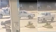 Video: un policía se bajó a pedirles los documentos y lo mataron de un balazo en el cuello