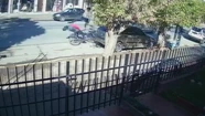 Video: le robó la bici a un jubilado y un vecino lo paró con una patada voladora