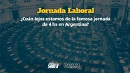 ¿Cuán lejos estamos de la famosa jornada laboral de 4 horas en Argentina?