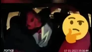 Video: atacó a golpes al taxista que la quiso bajar porque sus hijos estaban descontrolados