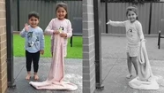 Video viral: niña quiso hacer un truco de magia y su hermano menor se roba el show