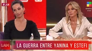 Estefi Berardi le dijo de todo al aire a Yanina Latorre: "Sos misógina, hacés lo mismo con La China Suárez"
