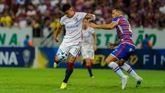 San Lorenzo perdió sobre el final con Fortaleza en Brasil 