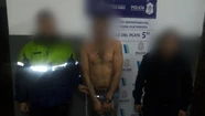 El hombre fue demorado por personal de la comisaría quinta.