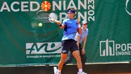 El marplatense Comesaña es finalista en el Challenger de Macedonia del Norte