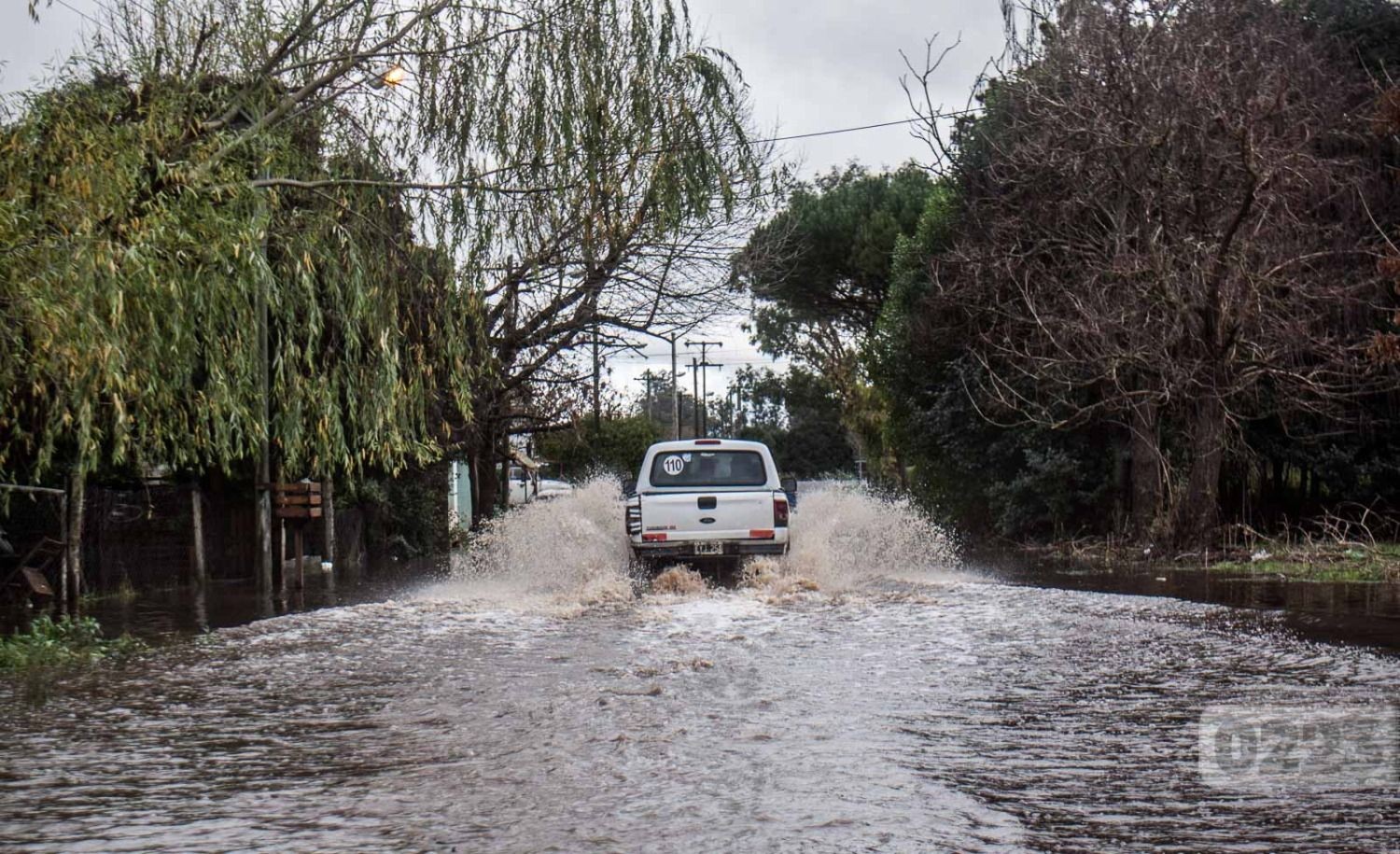 Las fotos más impactantes del temporal en Mar del Plata