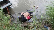 El Salvador: conmoción por la muerte de padre e hija tras cruzar el río