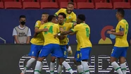 A media máquina, Brasil goleó en el debut