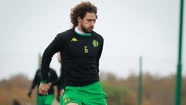 Fabricio Coloccini fue presentado y ya entrena en Aldosivi