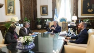 El presidente anunció una nueva jerarquización salarial del 10% para investigadores e investigadoras del Conicet. Foto: Presidencia.