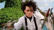 Johnny Depp filmó en 1990 "El joven manos de tijera" 