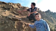Un niño de 8 años halló en Miramar fósiles de un perezoso gigante