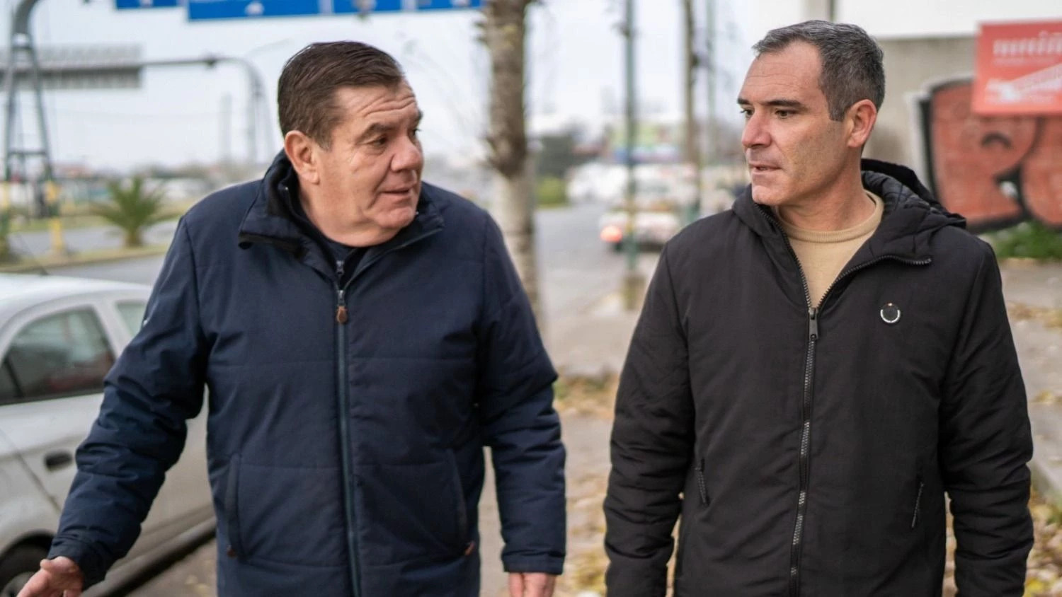 Agustín Neme acompaña como primer concejal al intendente Montenegro.