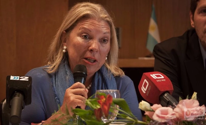 Elisa Carrió anunció que la Coalición Cívica abandona el bloque de Pichetto