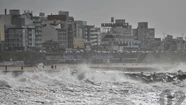 Emiten alerta por olas de 3 metros en la costa de Mar del Plata. Foto: 0223.