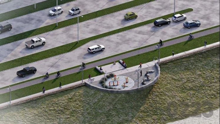 Las obras se complementan con el plan urbanístico del "Paseo Costanera Central". Foto: render MGP. Las obras se complementan con el plan urbanístico del "Paseo Costanera Central". Foto: render MGP.