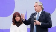 Alberto Fernández apoyó a Cristina Kirchner contra la Corte Suprema.