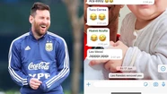 "Jajajaja jajaja", la particular risa de Lionel Messi en WhatsApp que se volvió viral