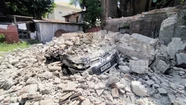 El sismo se sintió a 300 kilómetros del epicentro y causó al menos tres muertos y graves daños estructurales. Foto: AFP