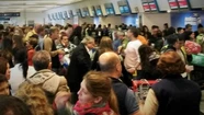 En Aeroparque hay 3.000 pasajeros varados por sorpresiva cancelación de vuelos