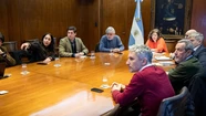 Juliana Cassataro con la ministra de Salud y otros expertos. Foto: prensa Salud.