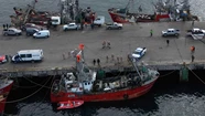 El pesquero donde desapareció un marinero de Necochea llegó a Puerto Madryn