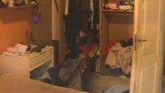 El cuarto donde se perpetraron los abusos. Foto: captura de TV. Noticias Argentinas.