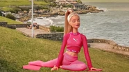 Así descansa Barbie en la zona de Playa Chica.