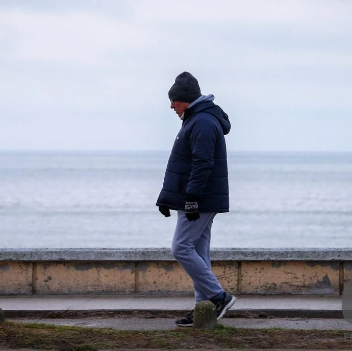 Llegó el frío a Mar del Plata: las temperaturas rondarán los 0°C y podría haber heladas esta semana. Foto: 0223.