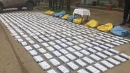 Tres detenidos tras una persecución por caminos rurales: tenían más de 370 kilos de cocaína