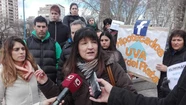 Hubo varias protestas de tomadores de créditos UVA en Mar del Plata.