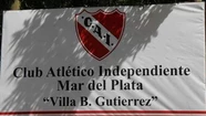 Ante la falta de fútbol, Independiente armó una cancha de footgolf