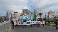 Ambientalistas volvieron a pedir por un "mar libre de petroleras"