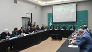 La postal del encuentro entre Juan José Bahillo y empresarios del sector de Mar del Plata.