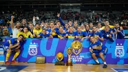 Boca y San Lorenzo, campeones de la Copa de Oro de futsal en el "Islas Malvinas" 