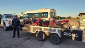Secuestran cinco motos que corrían picadas ilegales en Punta Mogotes