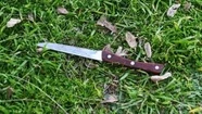 El cuchillo fue encontrado en el parque Tres de Febrero por un cronista de C5N.