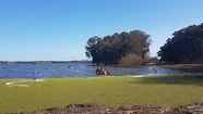 Se reactivó la búsqueda del joven que cayó al agua desde un kayak y se perdió