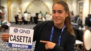 Belén Casetta se presenta en busca de la final del Mundial de Doha