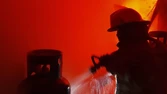 Se incendió la cafetería de la Escuela Malharro: una dotación de bomberos sofocó las llamas