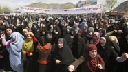 Inédita marcha de mujeres afganas en defensa de sus derechos