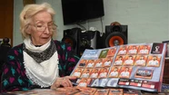 Una abuela de 75 años gastó toda su jubilación para llenar dos álbumes del Mundial