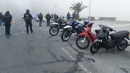 El Municipio secuestró 52 motos que corrían picadas ilegales. Foto: MGP.