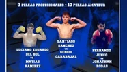 Festival con dos combates profesionales en Peñarol 
