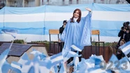 Con críticas a la oposición, la Justicia y los medios hegemónicos, Cristina Fernández de Kirchner ratificó que no será candidata. Foto: 0223.