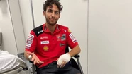 Operaron con éxito al piloto italiano que tuvo un accidente en MotoGP