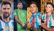 Messi, el "Dibu", Julian Álvarez y Lautaro Martínez fueron nominados al Balón de Oro