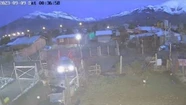 El fenómeno dejó asombrados a los vecinos de Bariloche.